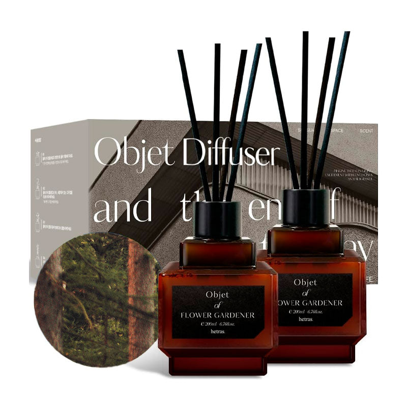 HETRAS Objet Diffuser 200ml x 2