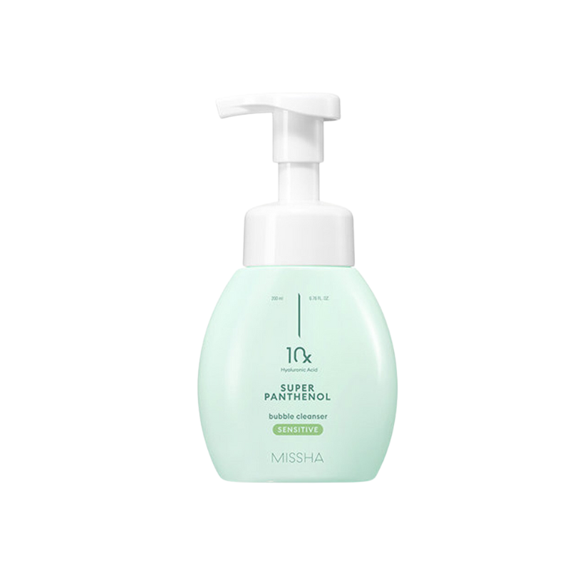 MISSHA Super Panthenol Bubble Cleanser Calming Hydrating 200ml