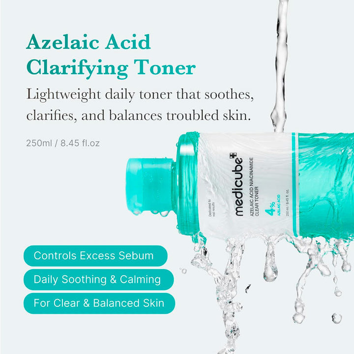 MEDICUBE Azelaic Acid Niacinamide Clear Toner 250ml