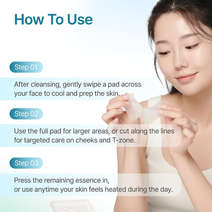 UIQ Biome Remedy™ Pore Reset Cooling Pad 80 pads SKIN CARE, Toners, Toner Pads
