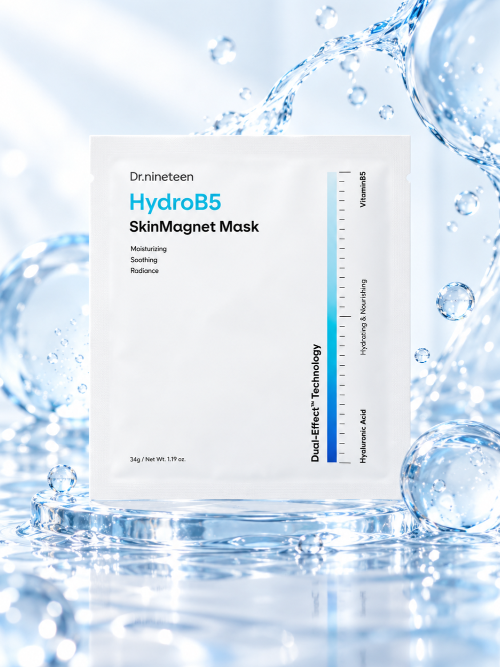 Dr.nineteen  Hydro B5 SkinMagnet Mask 34g SKIN CARE, Toners