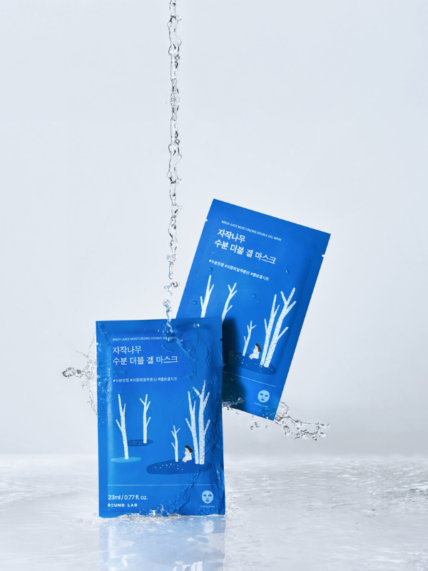 ROUND LAB Birch Juice Moisturizing Double Gel Mask 23ml