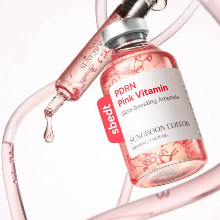 Sungboon Editor PDRN Pink Vitamin Glow Boosting Ampoule 40ml SKIN CARE, Treatments, Serum & Essence