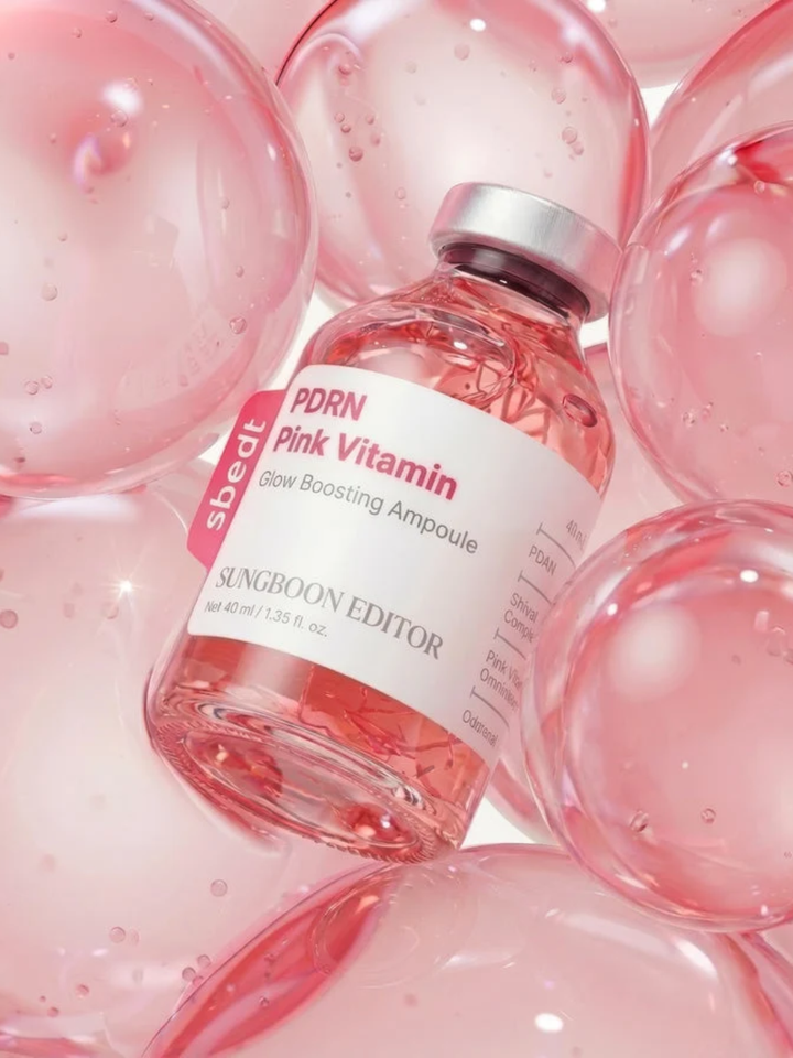 Sungboon Editor PDRN Pink Vitamin Glow Boosting Ampoule 40ml SKIN CARE, Treatments, Serum & Essence
