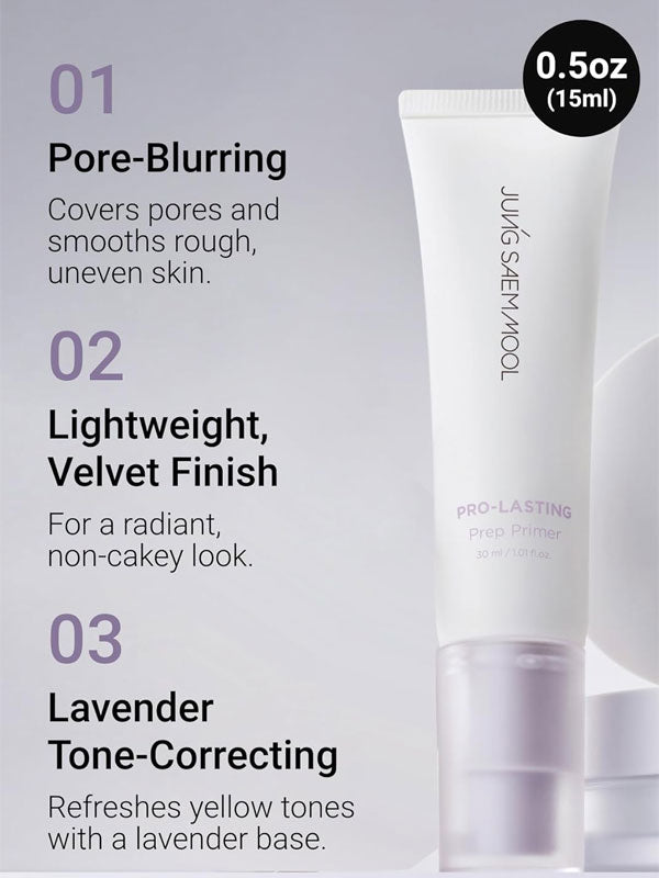 JUNG SAEM MOOL Pro-Lasting Prep Primer Hydrating Tone Correcting 30ml