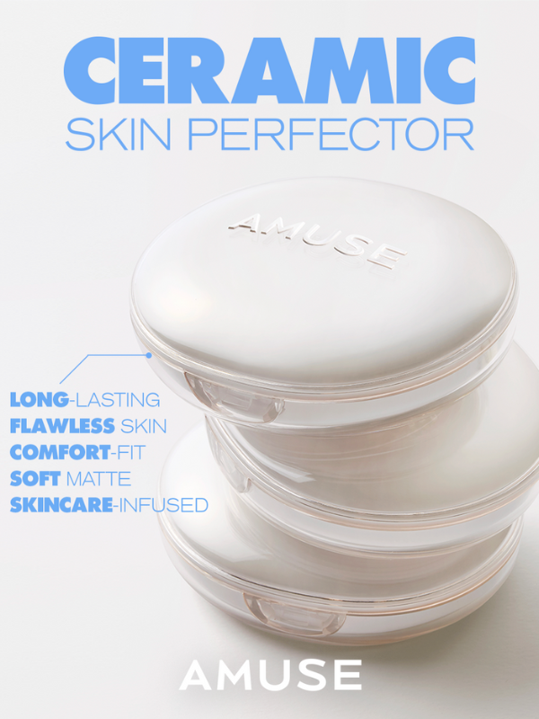 Amuse Ceramic Skin Perfector Cushion 15g amusedc, clearancesale, MAKEUP, Face, BB Cream & Cushion