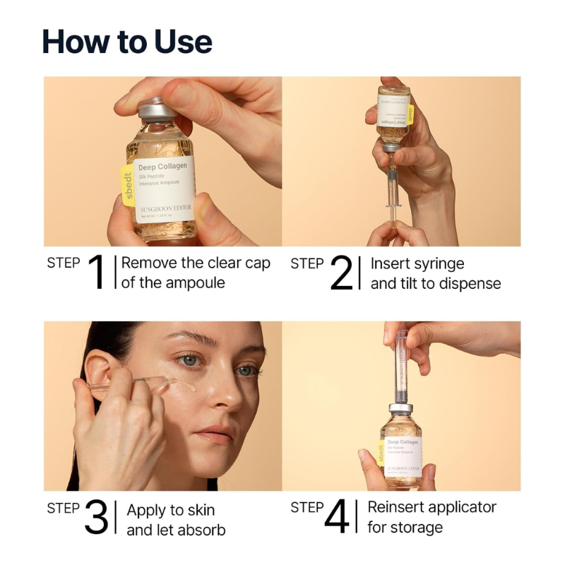 Sungboon Editor Deep Collagen Silk Peptide Ampoule 40ml