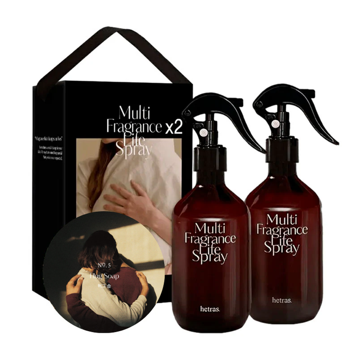 hetras Multi Fragrance Life Spray Room Mist 300ml x 2