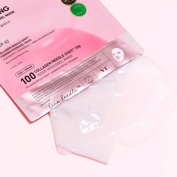 VT Cosmetics Collagen Reedle Shot 100 2Step Mask 15g25g