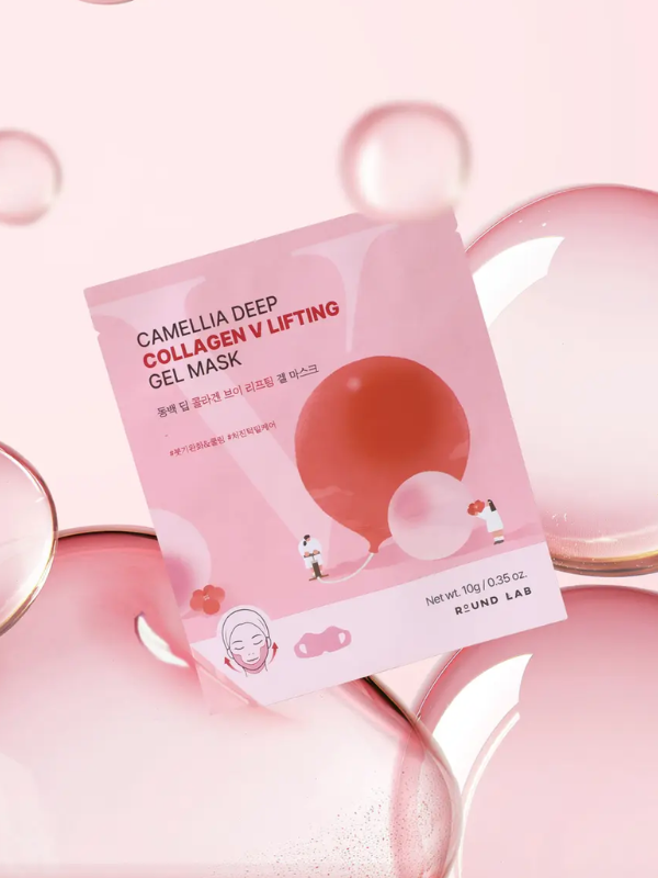Round Lab Camellia Deep Collagen V Lifting Gel Mask 10g SKIN CARE, Toners