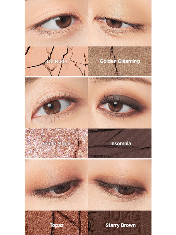JUNG SAEM MOOL Artist Eye Palette Pigmented Eyeshadow 145g-4 Colors
