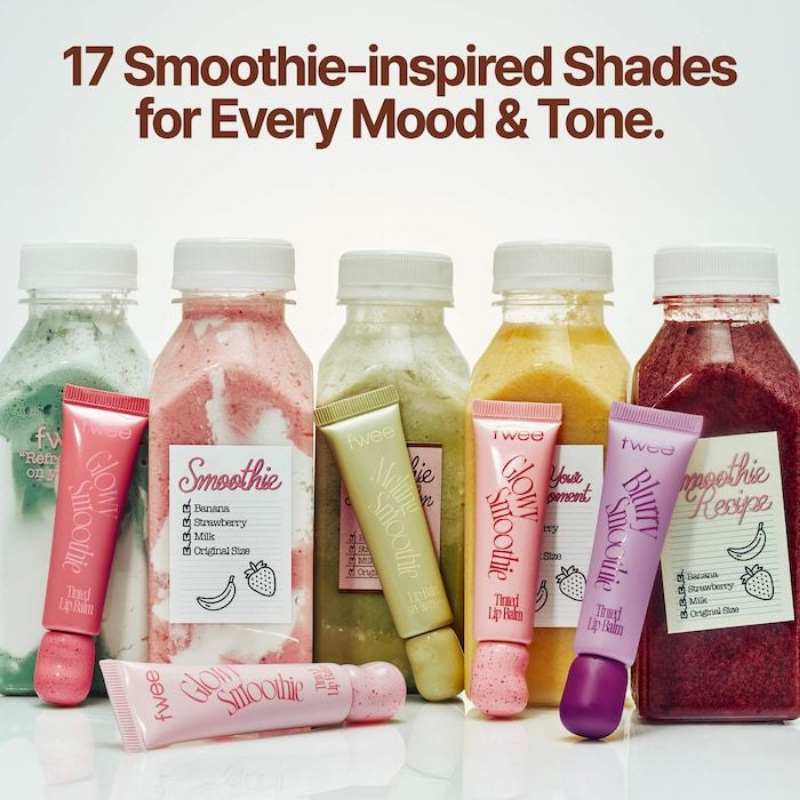 fwee Glowy Smoothie Tinted Lip Balm block, MAKEUP, Lips, Lip Balm