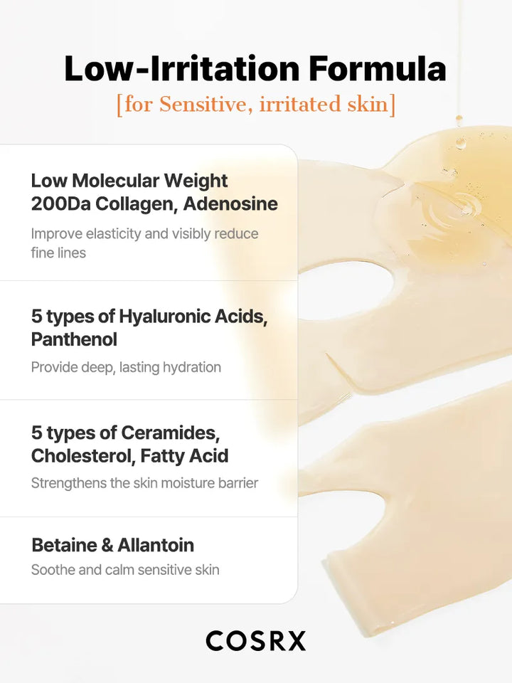 COSRX The Alpha-Arbutin Discoloration Care Hydrogel Mask