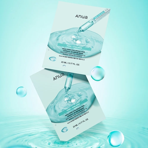 Anua PDRN Hyaluronic Acid Capsule 100 Serum Mask 23ml (10ea) new, SKIN CARE, Face Masks