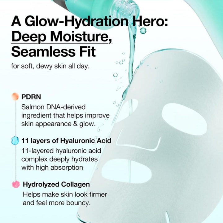 Anua PDRN Hyaluronic Acid Capsule 100 Serum Mask 23ml (10ea) new, SKIN CARE, Face Masks
