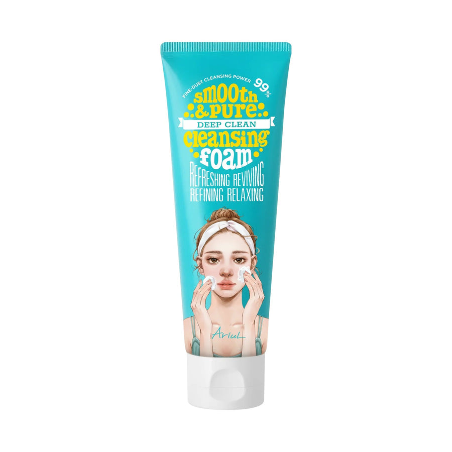 Ariul Smooth & Pure Cleansing Foam 120ml new, SKIN CARE, Cleansers, Face Wash