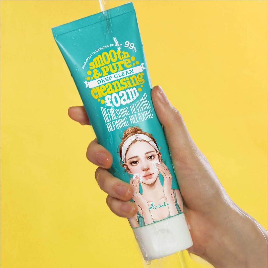 Ariul Smooth & Pure Cleansing Foam 120ml new, SKIN CARE, Cleansers, Face Wash
