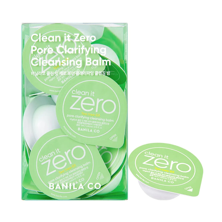 BANILA CO Clean It Zero Pore Clarifying Cleansing Balm Travel Kit 3ml * 16ea new, SKIN CARE, Cleansers, Make Removers