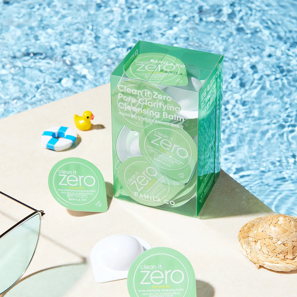 BANILA CO Clean It Zero Pore Clarifying Cleansing Balm Travel Kit 3ml * 16ea new, SKIN CARE, Cleansers, Make Removers