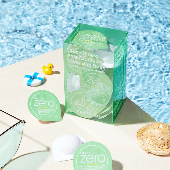 BANILA CO Clean It Zero Pore Clarifying Cleansing Balm Travel Kit 3ml * 16ea new, SKIN CARE, Cleansers, Make Removers