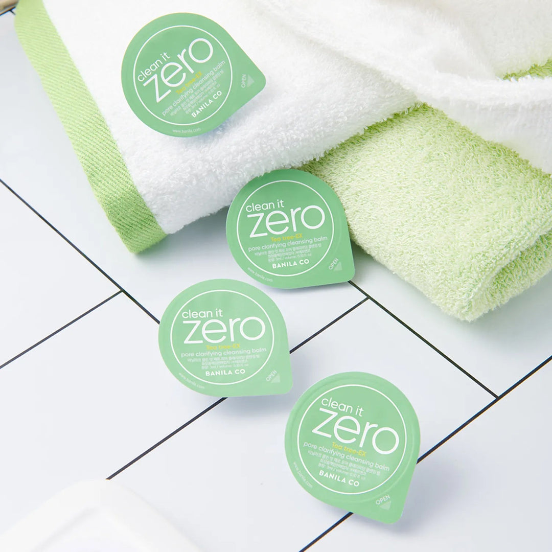 BANILA CO Clean It Zero Pore Clarifying Cleansing Balm Travel Kit 3ml * 16ea new, SKIN CARE, Cleansers, Make Removers