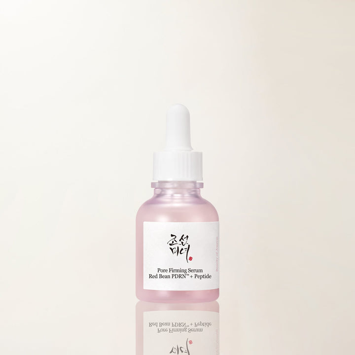 BEAUTY OF JOSEON Pore Firming Serum bottle with dropper on a light background