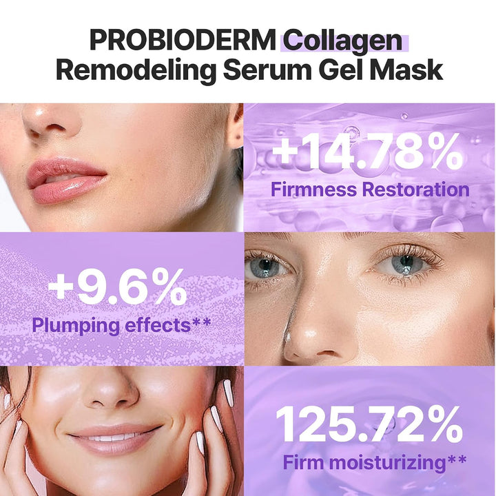 BIOHEAL BOH Probioderm Collagen Remodeling Serum Gel Mask 1Pc features