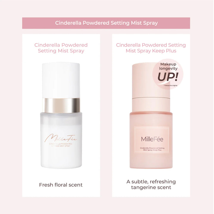 MILLEFEE Cinderella Powdered Setting Mist Spray 40ml