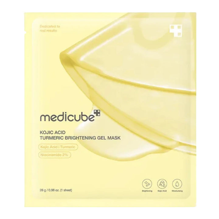 MEDICUBE Kojic Acid Turmeric Brightening Gel Mask 1Pcs