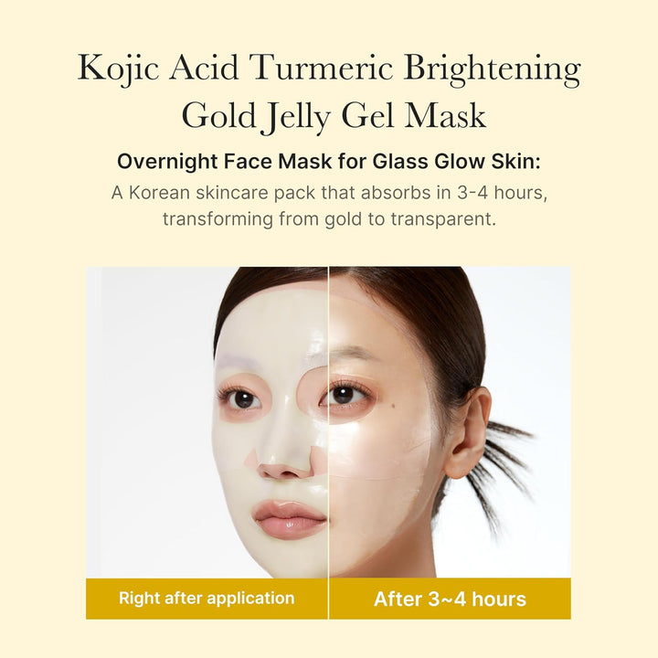 MEDICUBE Kojic Acid Turmeric Brightening Gel Mask 1Pcs