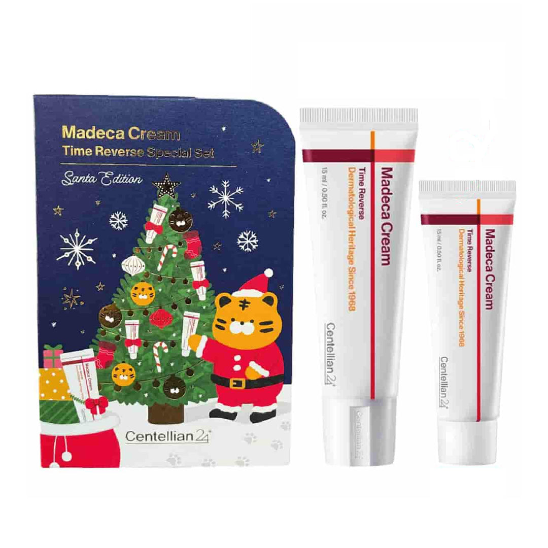 CENTELLIAN24 Madeca Cream Time Reverse Set Santa Edition 50ml+15ml