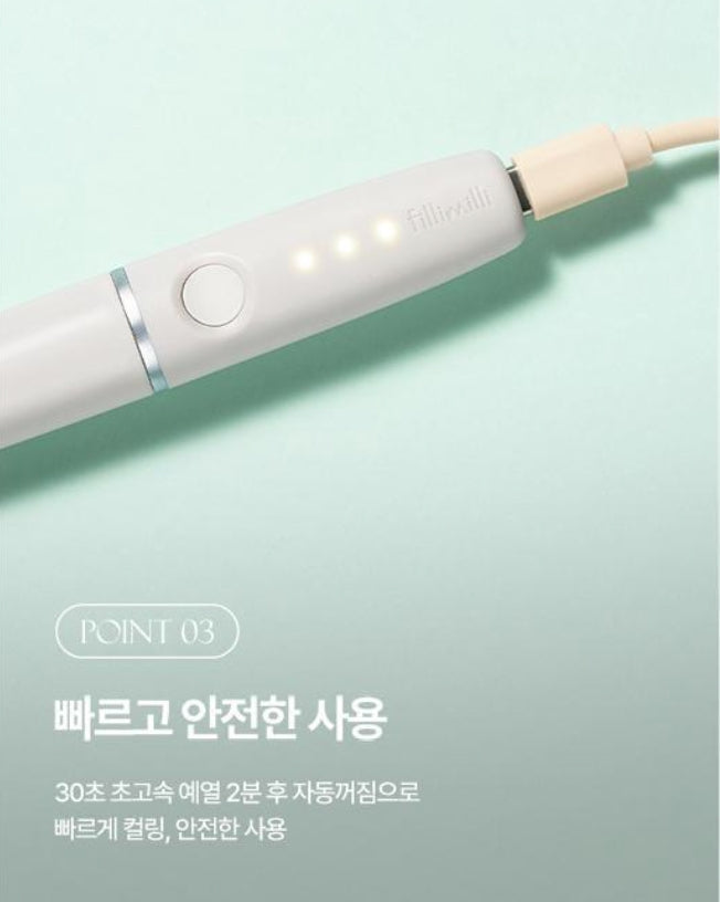 OLIVE YOUNG Fillimilli Dual Heated Eyelash Curler - USB Type