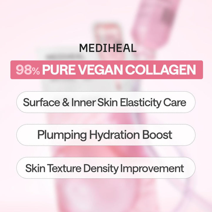 MEDIHEAL Collagen Essential Sheet Mask - Core Firming 10Pcs