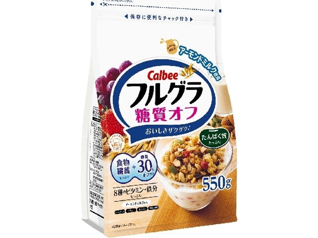 CALBEE Frugra Fruits & Granola Reduced Sugar 550g