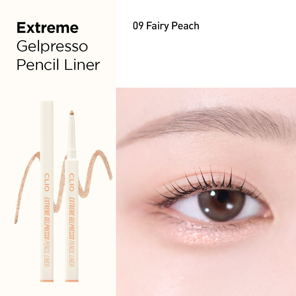 CLIO Extreme Gelpresso Pencil Liner 09 Fairy Peach