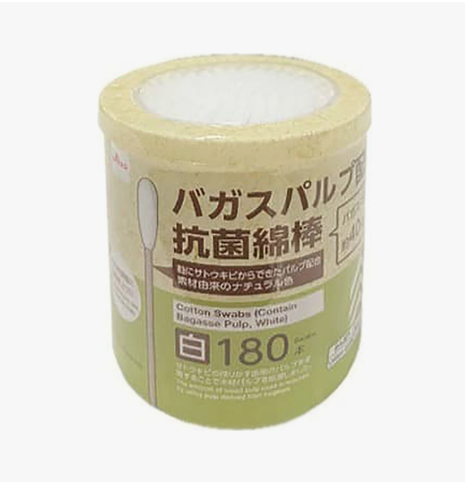 DAISO Cotton Swabs White 180pcs