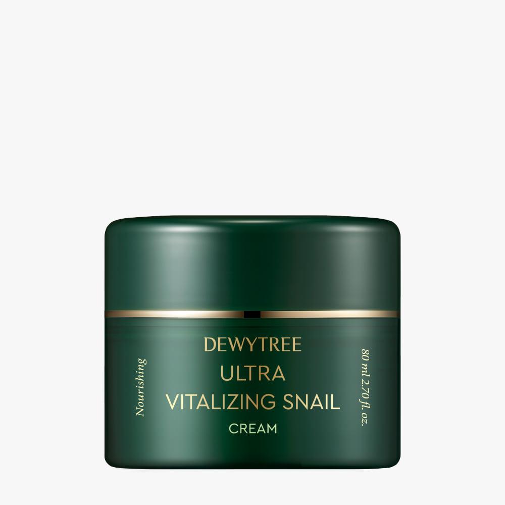 [Dewytree]Ultra Vitalizing Snail Cream 80ml Aloe, aloe vera, aloevera, cream, dewytree, NEW, Rose, shea, Shea Butter, skincare, snail, ultra, vitalizing, MAKEUP, Face, Contour & Highlighter