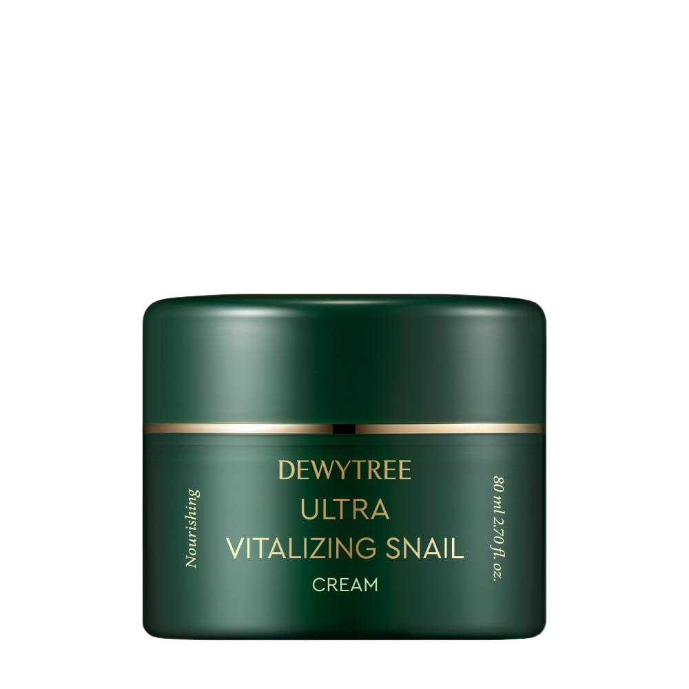 [Dewytree]Ultra Vitalizing Snail Cream 80ml Aloe, aloe vera, aloevera, cream, dewytree, NEW, Rose, shea, Shea Butter, skincare, snail, ultra, vitalizing, MAKEUP, Face, Contour & Highlighter
