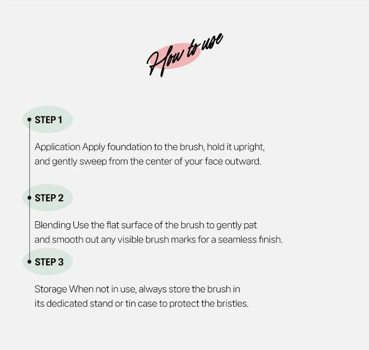 Fillimilli Mini Spatula Brush 828 (1ea) feature  how to use