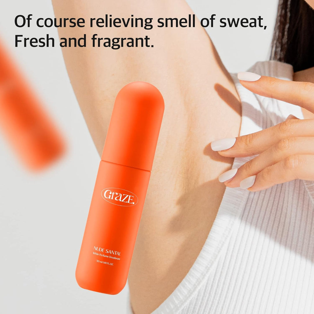 GRAZE POINT Nudie Santal Body Skin Care Perfume Deodorant 50ml new, BODY CARE, Fragrance