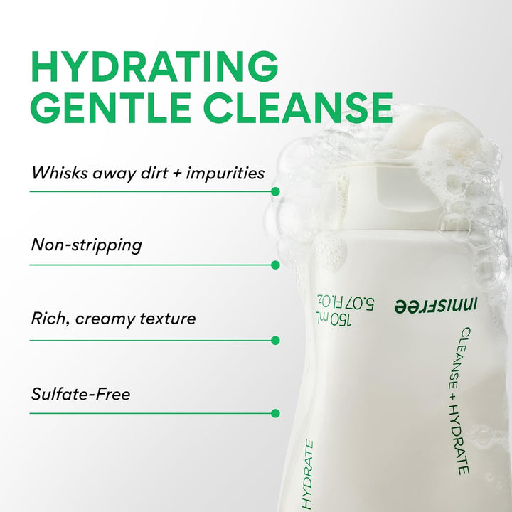 Innisfree Green Tea Amino Acid Cleansing Foam 150ml green tea, new, SKIN CARE, Cleansers, Face Wash