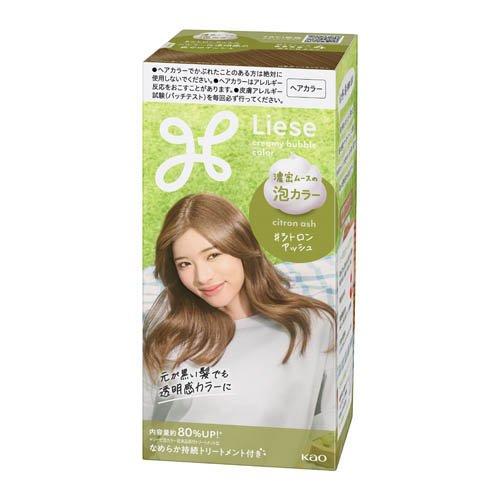 KAO Liese Foam Hair Color Hair Dye Japanese Bubble Hair Color (For Dark Hair)- 16 Colors