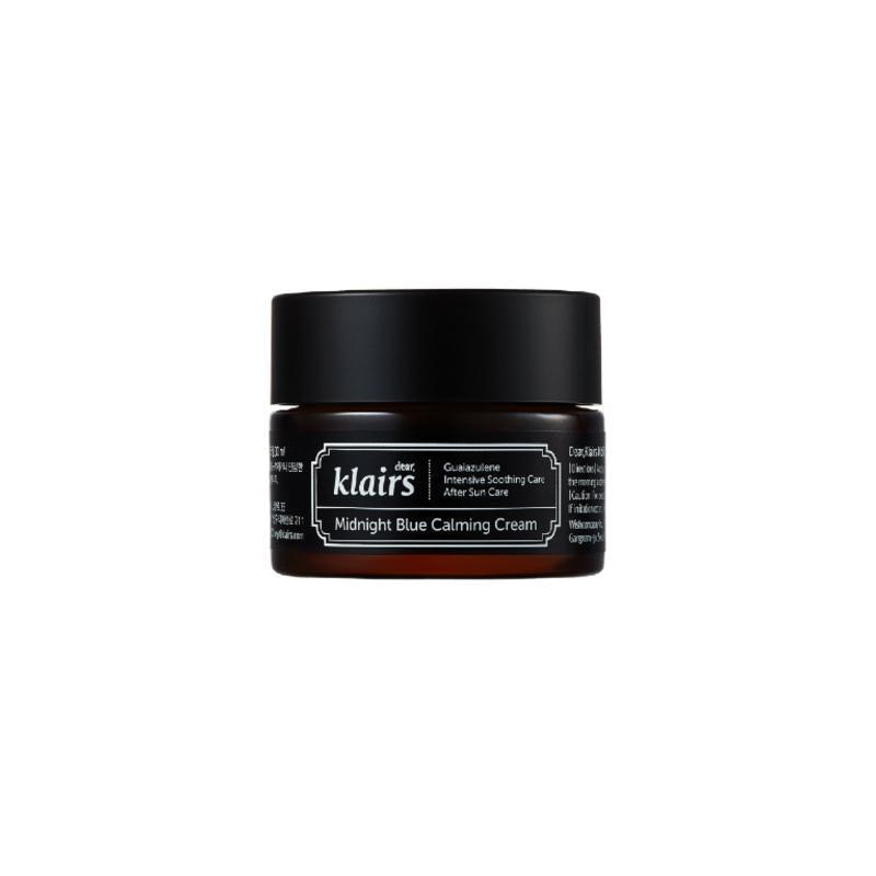 [Dear Klairs] Midnight Blue Calming Cream 30ml Acne, antiwrinkle, Blemish, Blue, Calming, Centella, centella asiatica, ceramide, Chamomile, collagen, Cream, fine lines, jojoba, Klairs, Midnight, Mulberry, oily, sale_event, sensitive, shea, Shea Butter, skincare, Wrinkle, MAKEUP, Face, Contour & Highlighter