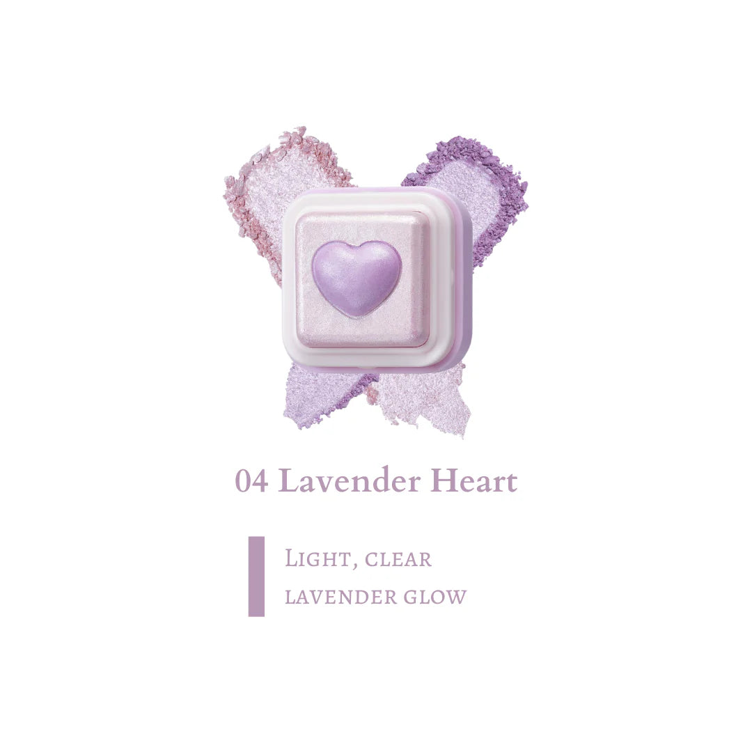 COLORGRAM Milk Bling Heartlighter 2.2g - 04 Lavender Heart