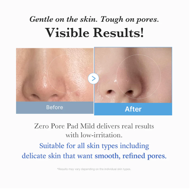 MEDICUBE Zero Pore Mild Pad 70pads