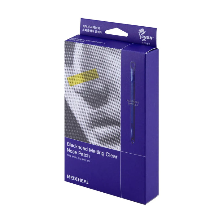 MEDIHEAL Blackhead Melting Clear Nose Patch 4ea 10sale, holiday10, Mask Pack, new, vegan, SKIN CARE, Treatments, Nose Strips