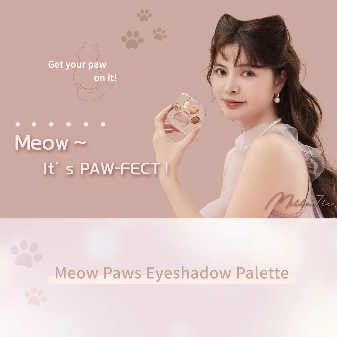 MILLEFEE Meow Paws Eyeshadow Palette - 04 Kimagure