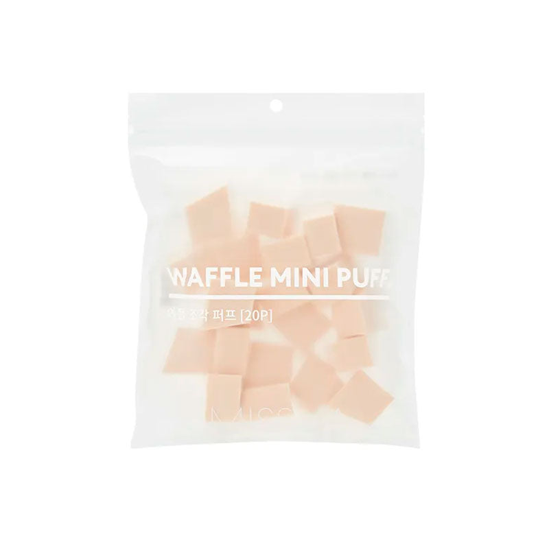 MISSHA Waffle Mini Puff Makeup Application 20pcs