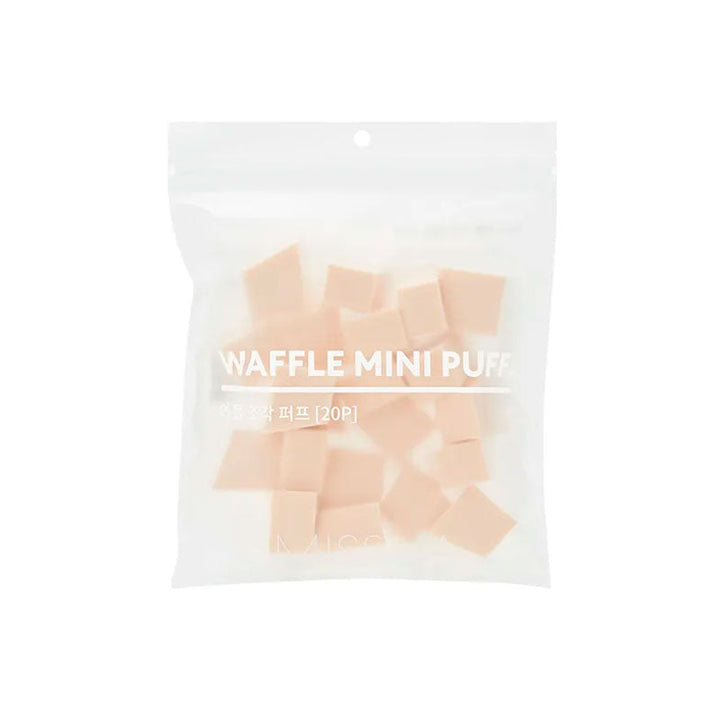 MISSHA Waffle Mini Puff Makeup Application 20pcs