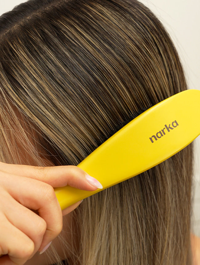 NARKA Core Rebuild Straight Slick Hair Milk Set Blossom Dawn leave in conditioner